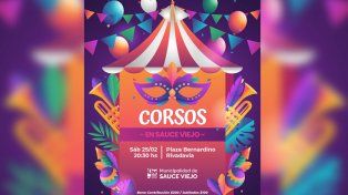 Comienza una nueva edición de los Corsos Populares de Sauce Viejo
