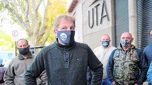 El líder de la UTA Rosario, Sergio Copello, lamenta volver al conflicto.&nbsp;