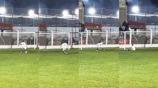 La secuencia del blooper de Enzo Salas.