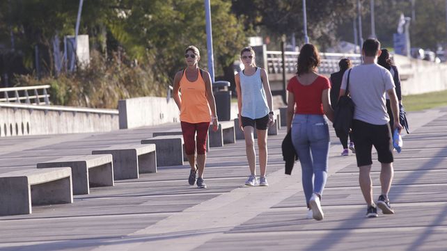 La semana corta empieza con ascenso de temperatura