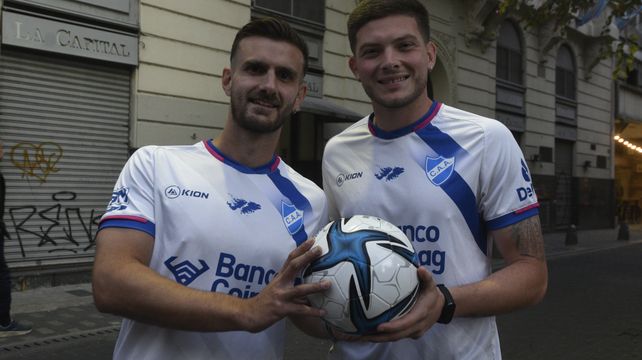 Dos salaítos que se la juegan todo por el ascenso: Lucas Bracco y Alexis Schmidt.