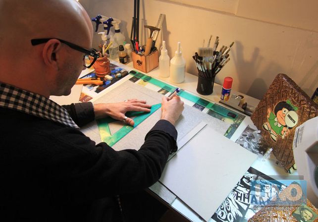 Inicios. “La primera clienta quedó encantada y yo sorprendido. Eran tomos de una enciclopedia italiana”.   Foto UNO/Juan Ignacio Pereira