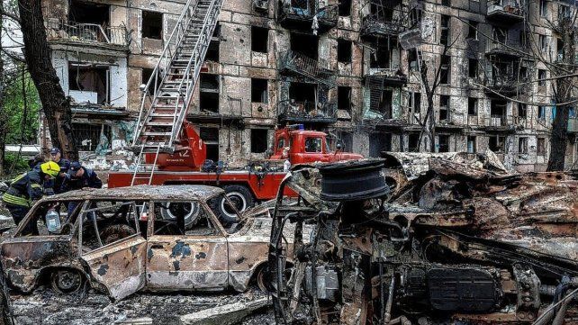 El ataque de Rusia con misiles contra la ciudad de Ucrania Sumi