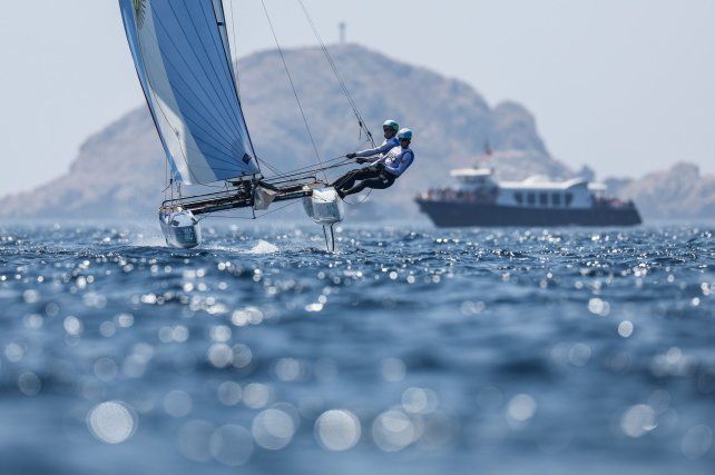 La vela Argentina entre los primeros en Nacra 17.