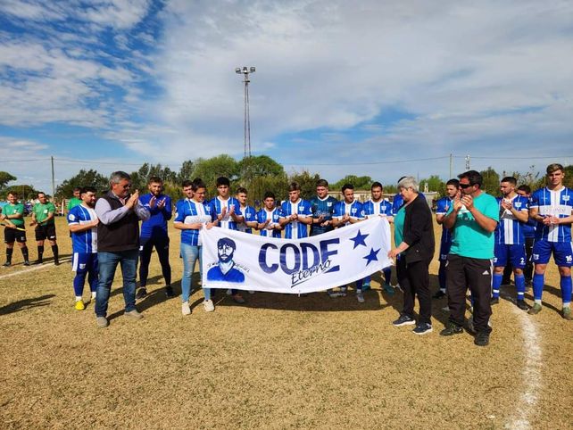 Homenaje. &nbsp;En Los Quirquinchos recordaron a una leyenda: Edgardo “Code” Magi.