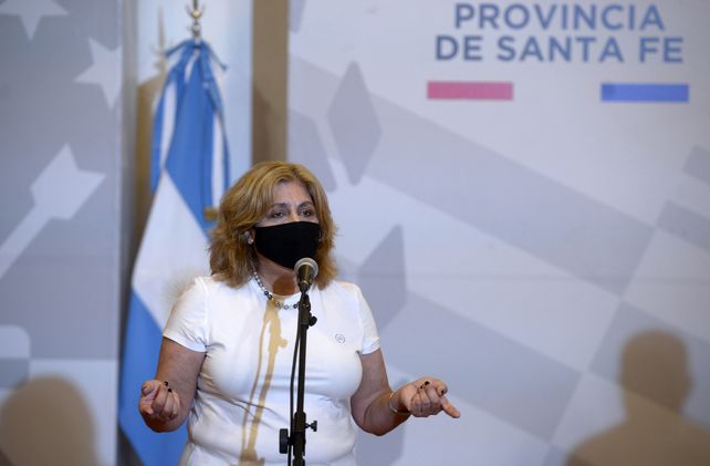 La ministra de Salud