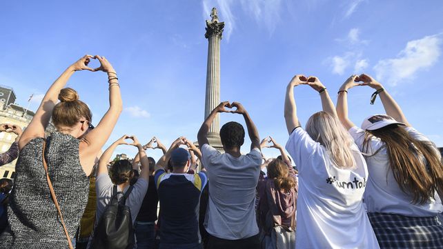 Manchester, el homenaje a las víctimas del atentado