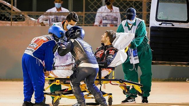 El francés Grosjean será dado de alta este martes luego del grave accidente sufrido en Fórmula 1.&nbsp;
