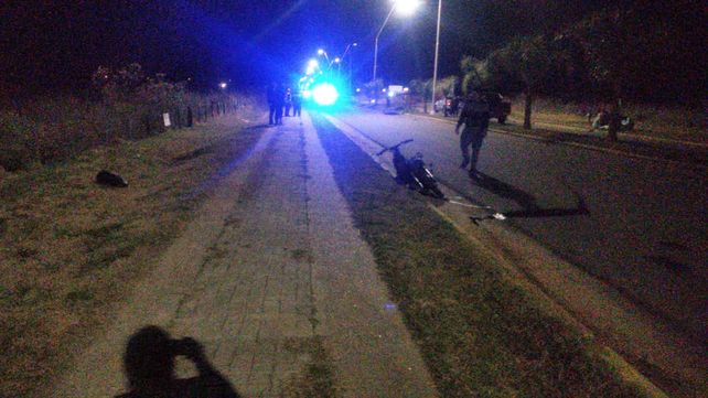 Chajarí: murió motociclista y habría sido corriendo picadas