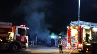 Un incendio consumió dos casas en Concepción del Uruguay.