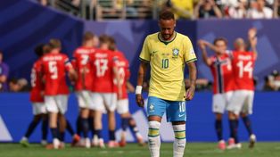 Brasil cayó ante Noruega y Neymar se despidió de su último Mundial.