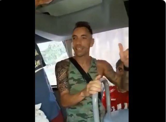 La particular arenga del capitán de Unión a los hinchas que viajan a Brasil