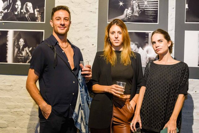 Damián Urquiza, Celina Iommi y Lara Pasqualis