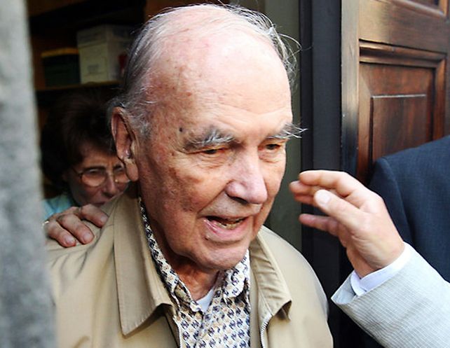 Temible. Erich Priebke fue apresado en Bariloche. Murió en 2013 en Roma.