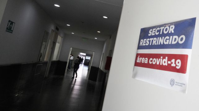 El área Covid en los hospitales es un espacio clave. Hoy esos lugares están más distendidos
