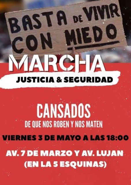 Marcha pidiendo justicia por Nahuel Robles Marcha pidiendo justicia por Nahuel Robles