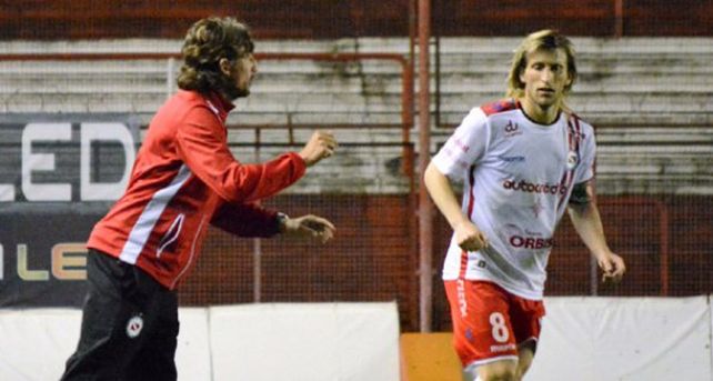 Gastón Machín tuvo al Gringo Heinze de entrenador en Argentinos Juniors.
