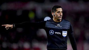 Yael Falcón Pérez arbitrará la final entre River y Belgrano