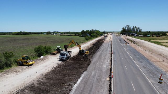 Continúan las obras de transformación en autovía de la&nbsp; ruta 18