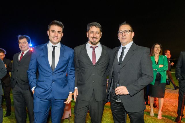 Emiliano Dalpos, Facundo Escubet y David Luna Emiliano Dalpos, Facundo Escubet y David Luna