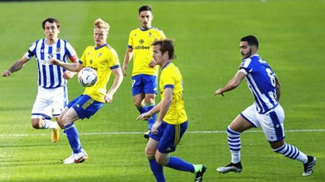 Real Sociedad consiguió su sexto triunfo en fila y manda en España.&nbsp;