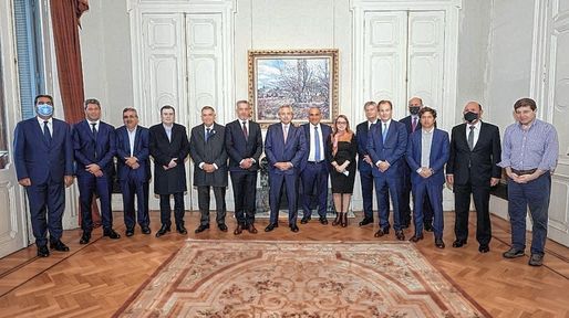 Posibles cambios: el Presidente se reunió con gobernadores
