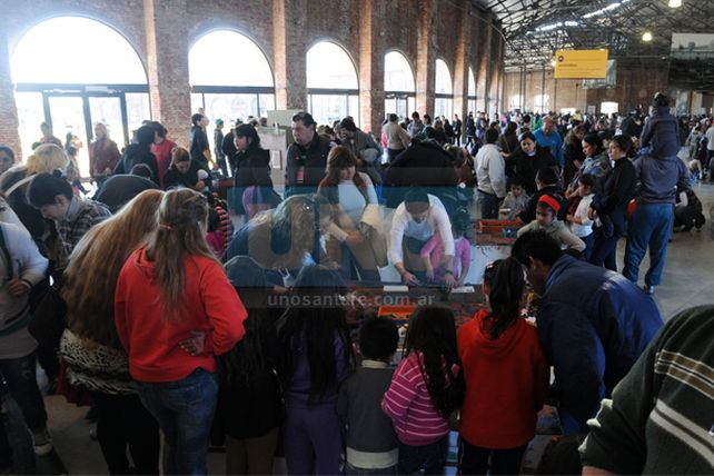 El sol salió para que todos los chicos puedan festejar su día en la ciudad