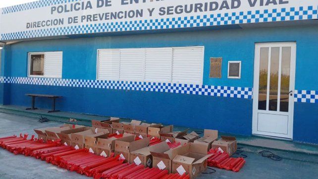 Detuvieron a un hombre que llevaba explosivos por la ruta 12