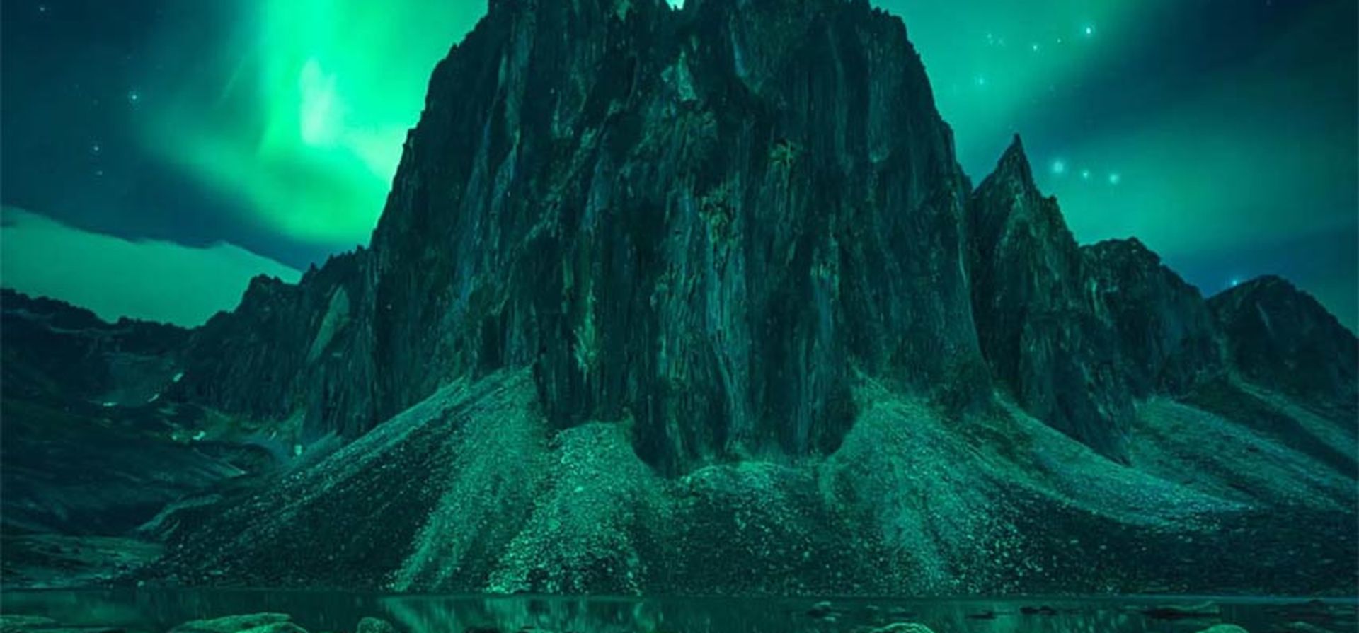 Cuando las estrellas se alinean - Parque territorial Tombstone en Yukon, Canadá Fotografía: Joshua Snow