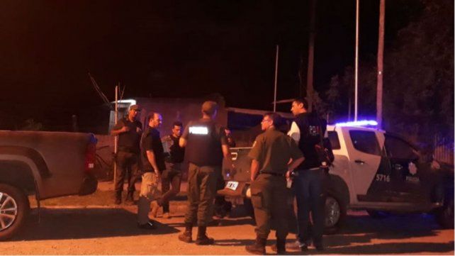 Intensa Búsqueda. En la noche del sábado se realizaron operativos para aprehender al prófugo.