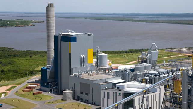 La primera. La planta de UPM en Fray Bentos