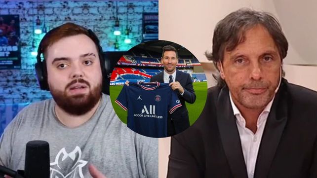 Ibai y sus seguidores se acordaron de Gustavo López desde el Parque de los Príncipes