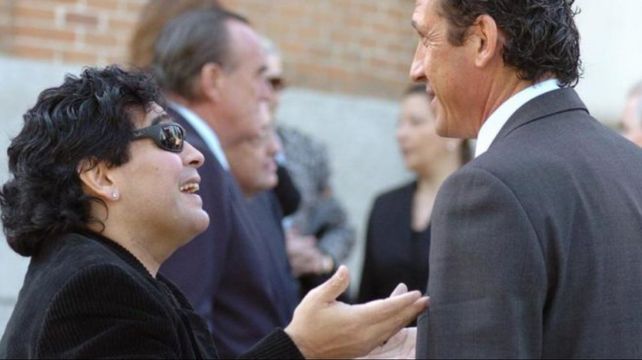 Maradona y Valdano