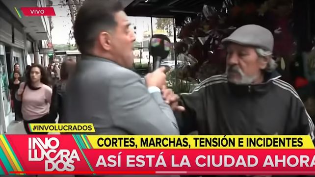 Iúdica se burló de un trabajador que reaccionó mal y le amagó una trompada