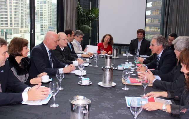 Bonfatti y la misión santafesina inician el segundo día de su agenda de negocios en Nueva Zelanda