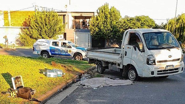 El accidente se produjo en avenida Zanni de Paraná.