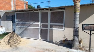 La vivienda de Cagancha al 3600, en barrio Alvear, donde reside la familia bajo amenazas.