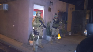 Una de las casas allanadas en el marco de una causa judicial por el Clan Funes.&nbsp;