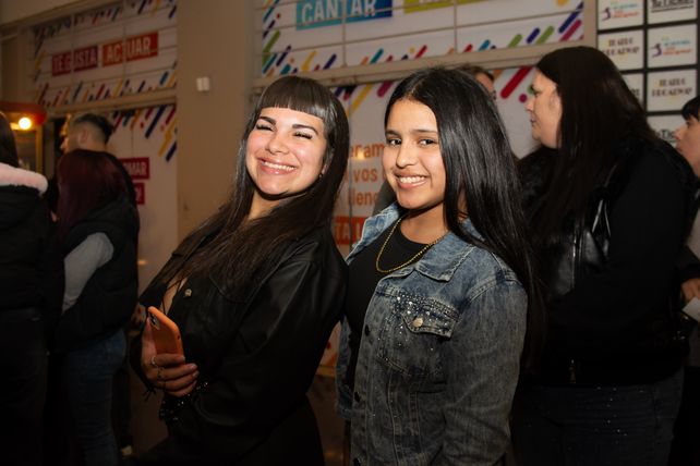 Camila Nardi y Nahara Rodríguez
