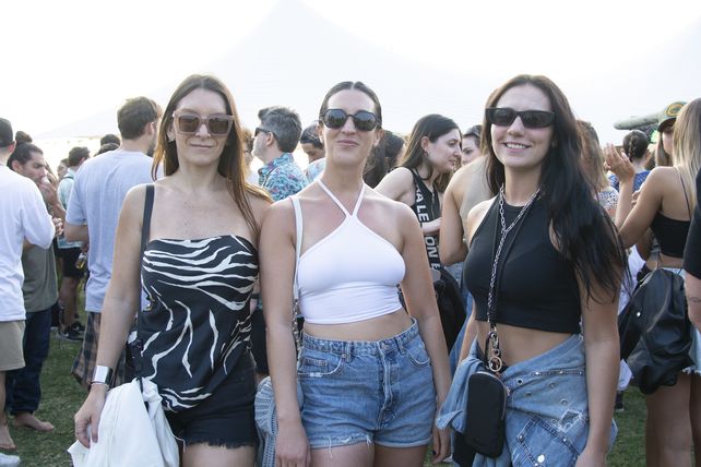 Tamara Sánchez, Raziel Ferrero y Nazarena Lezcano