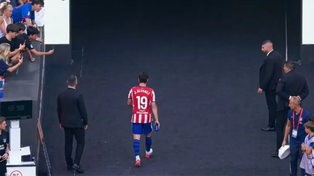 Julián Álvarez no saludó a los hinchas del Atlético de Madrid: la explicación de Diego Simeone