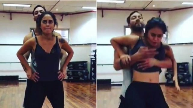 Se hizo pis encima: mirá el vergonzoso episodio de Silvina Luna en un ensayo