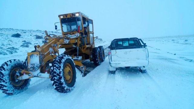 Ola polar y fuertes nevadas en el sur del país anunciaron la llegada del invierno