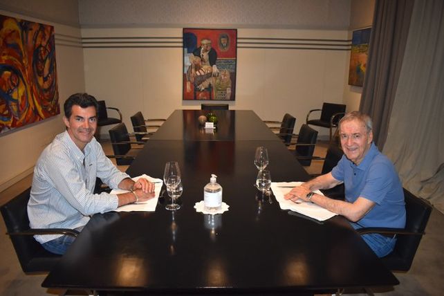 El gobernador de Salta Juan Manuel Urtubey y el mandatario cordobés