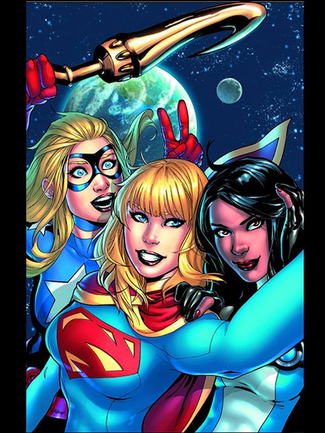 Las selfies de los superhéroes de DC Comics