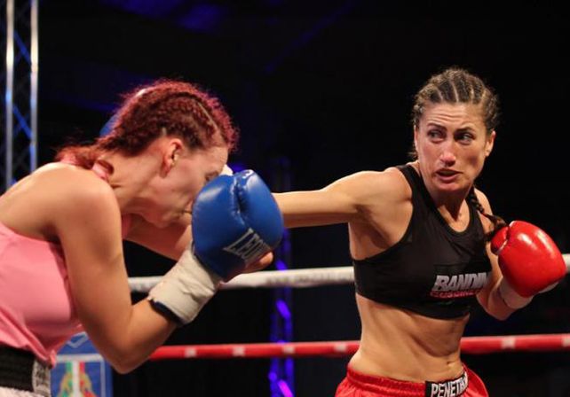 La boxeadora entrerriana va por su sexta defensa del cinturón.