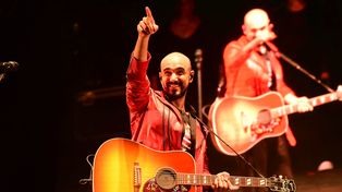 Abel Pintos dio un show contundente con 25 temas, entre los que se destacaron muchos hits.&nbsp;