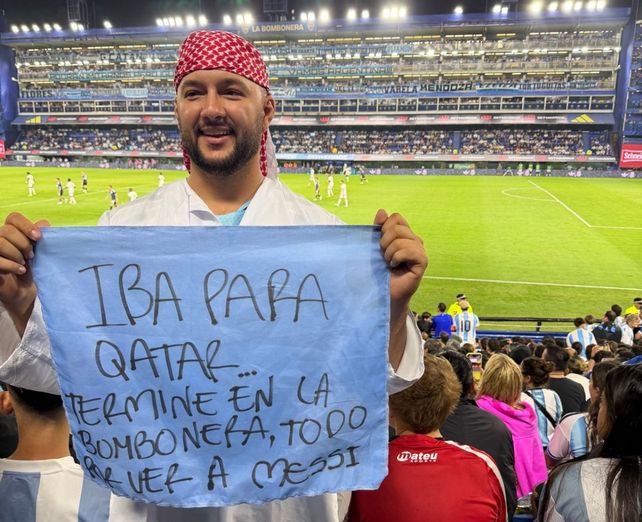 El hincha colombiano más fanático de Messi: Representa la pasión, el nunca rendirse