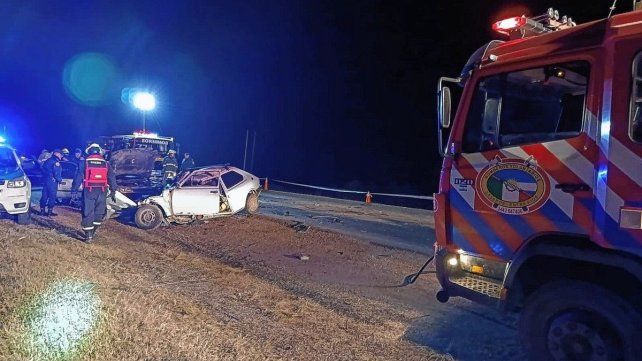 El triple choque en la ruta 39 arrojó una persona fallecida y dos heridos.
