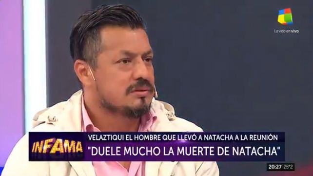 Velaztiqui Duarte contó por qué escondió el celular de Natacha Jaitt